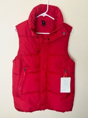 All In Motion Red Puffer Vest